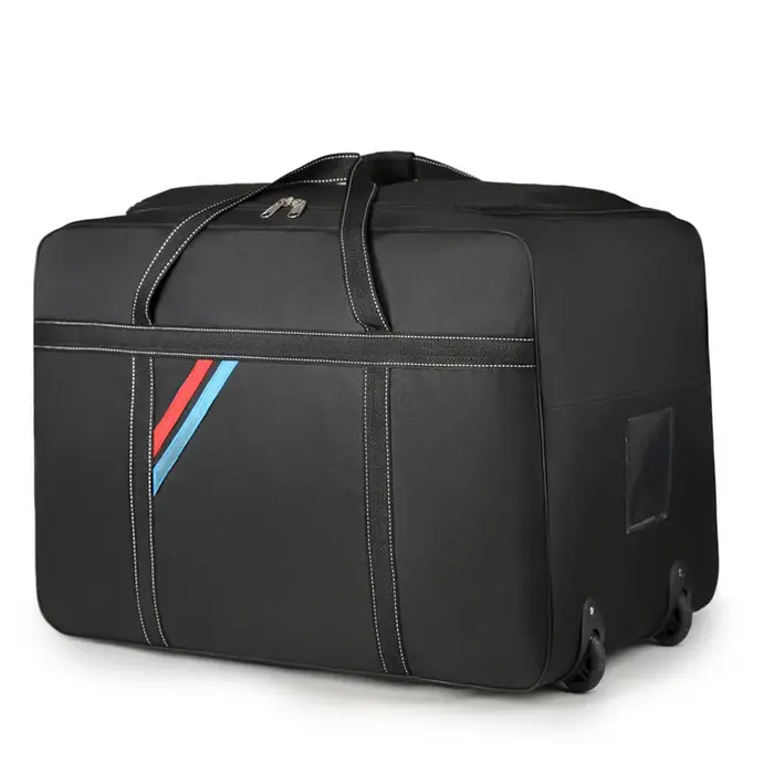 Sacs à roulettes de grande capacité avec roulettes, bagage pliable, valise de voyage, sac à main éta
