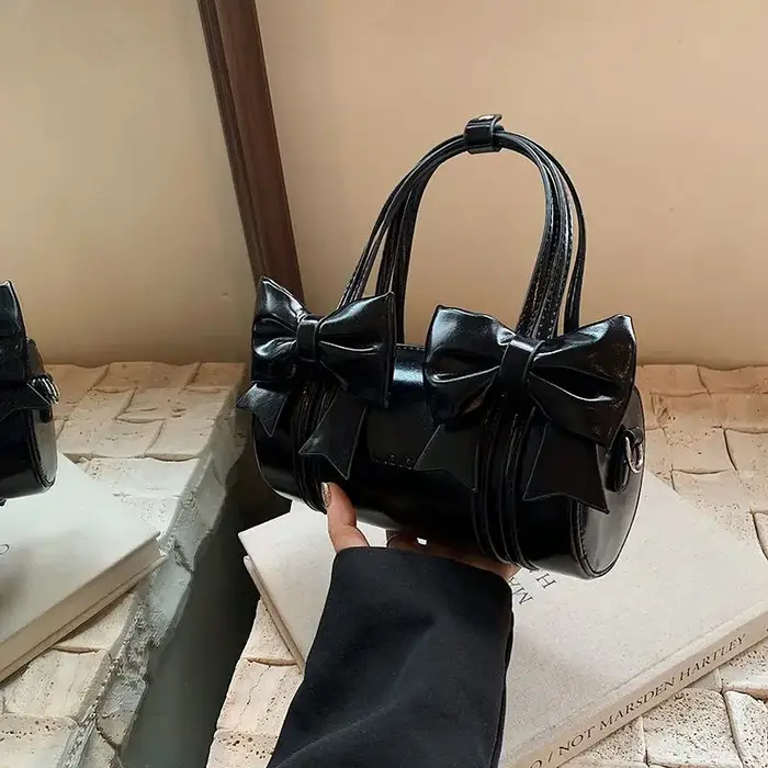 Sac à nœud de Niche pour femmes, nouveau sac à bandoulière sous les bras, polyvalent, cylindre Porta