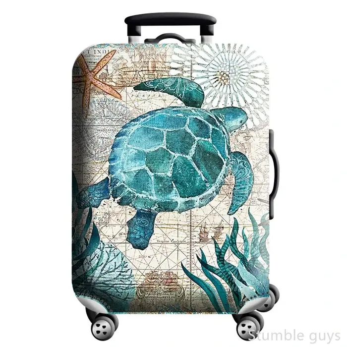 Housse de valise élastique anti-rayures, protection contre la poussière, durable, lavable, utile pou