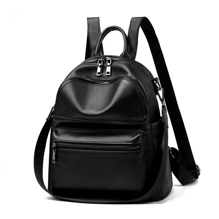 Sac à dos en cuir de vache