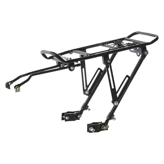Porte-bagages arrière pour vélo de montagne, porte-charge en alliage 25 kg, support de selle arrière