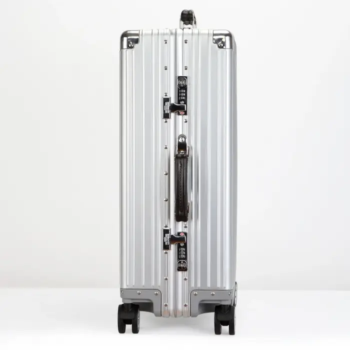 Valise Vintage en alliage d'aluminium-magnésium de qualité supérieure