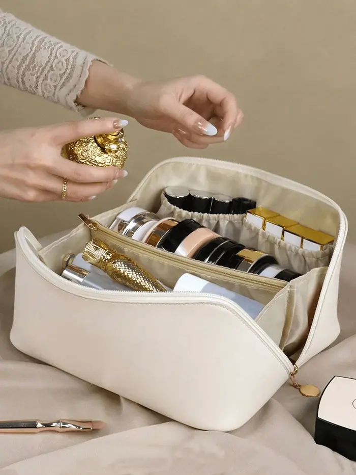 Grand sac à cosmétiques de voyage pour femmes