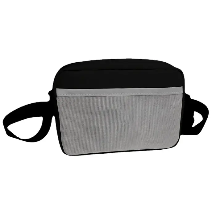 Sac à bandoulière Shoous LED, sacs carrés en tissu de fibre optique, sacs colorés à une initiative, 