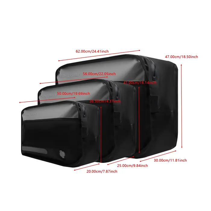 Sac de voyage sous vide grand format 27L 44L 66L