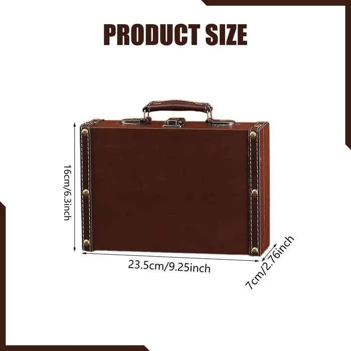 Valise antique, coffres à l'ancienne