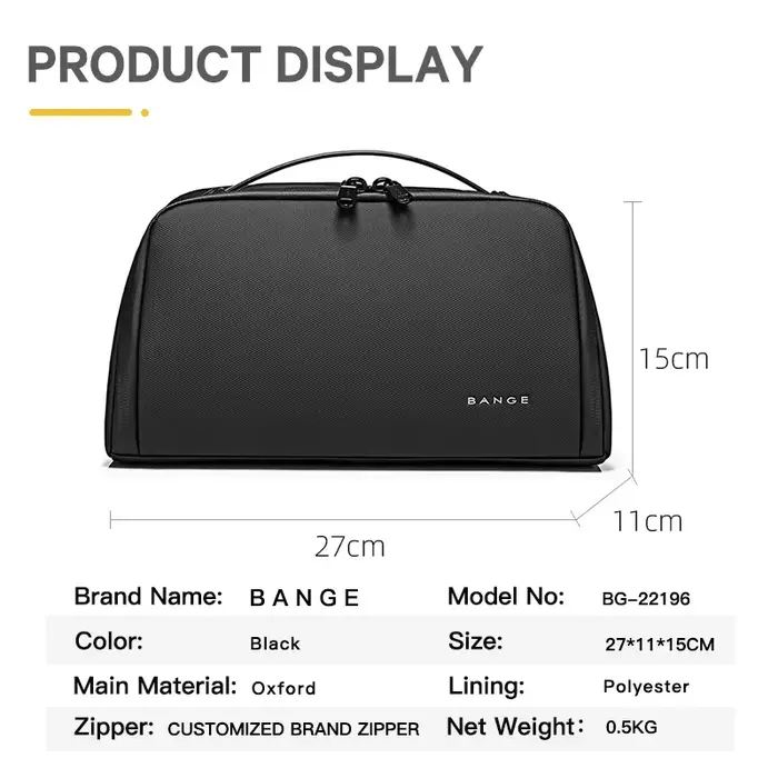 BANGE – trousse de toilette de voyage pour femmes et hommes