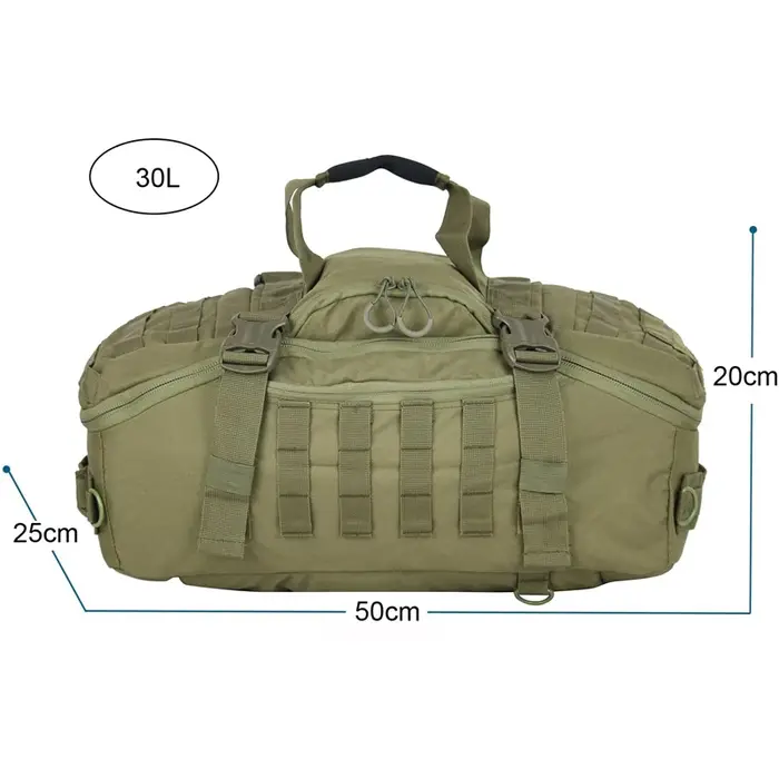 LQARMY Sac à dos de voyage militaire 25L