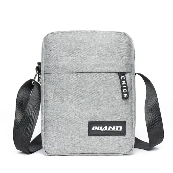 Mini Sac à Bandoulière en Nylon pour Homme, Solide, Décontracté, à la Mode, Rétro, Business
