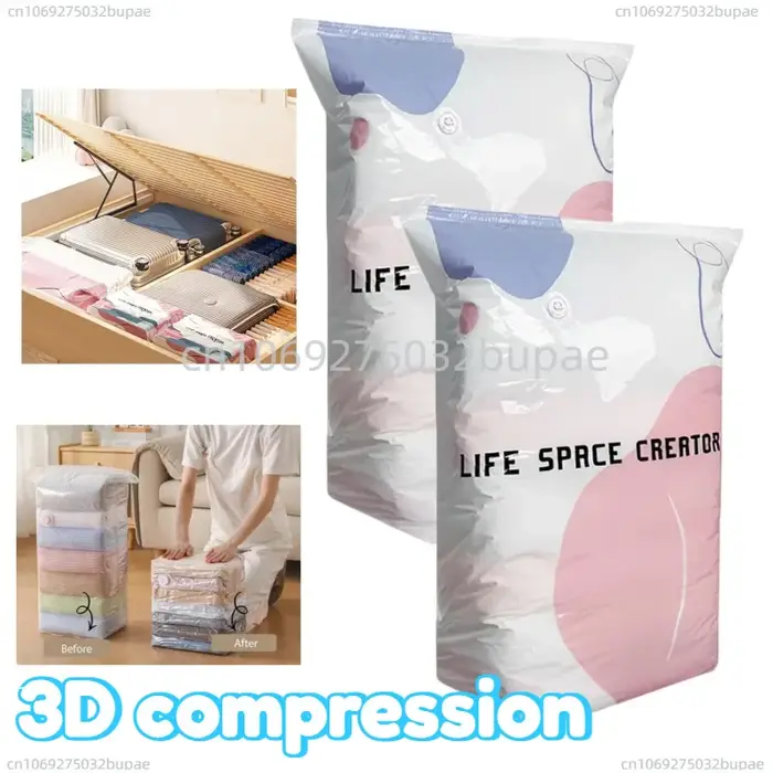 Sac de compression sous vide épaissi