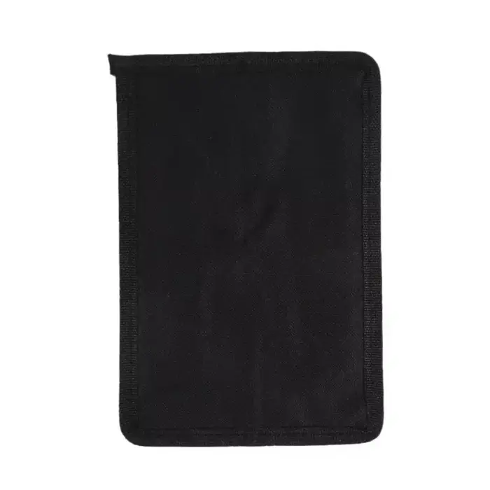 Sac de rangement caché à forte adhérence, noir, design discret, compartiment secret, fermeture éclair, discret.
