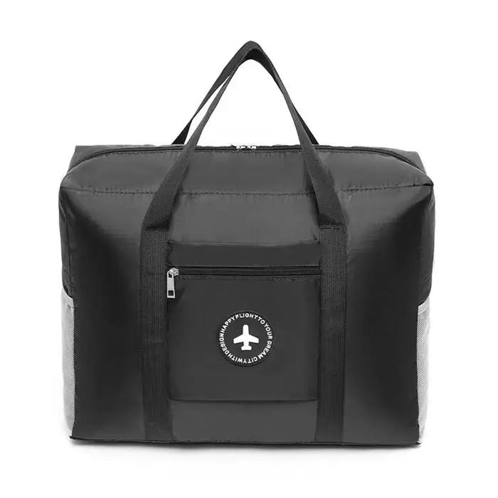Sac de voyage pliable pour avion, sac de rangement épaissi à porter à la main, grande capacité, sacs