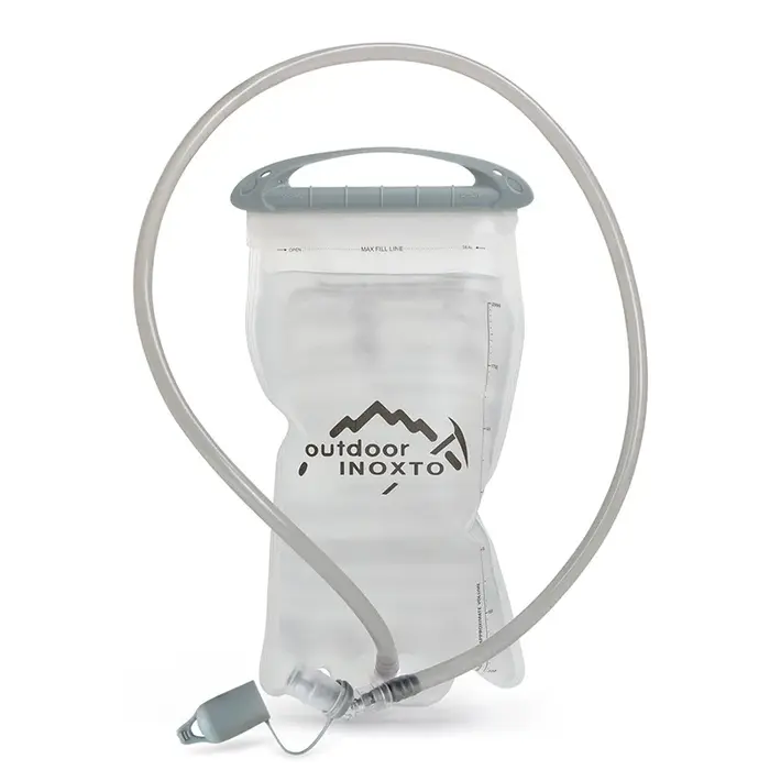 Camping et randonnée PEVA sac d'eau Portable vessie d'eau sac à dos d'eau sac de bouteille 1,5L 2L
