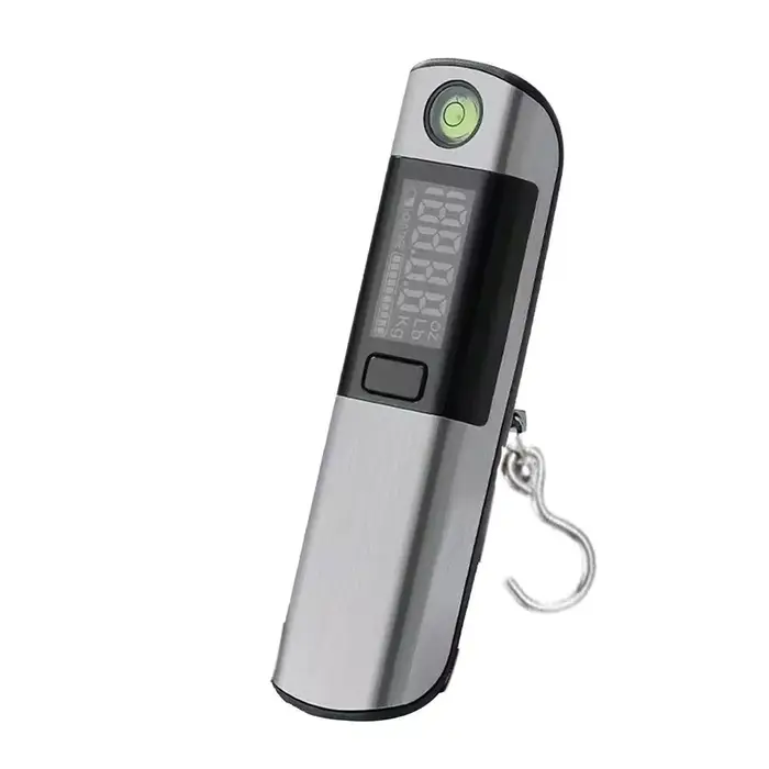 Balance de bagages portable 50 kg/110 lb, électronique numérique LCD haute précision avec mètre ruba