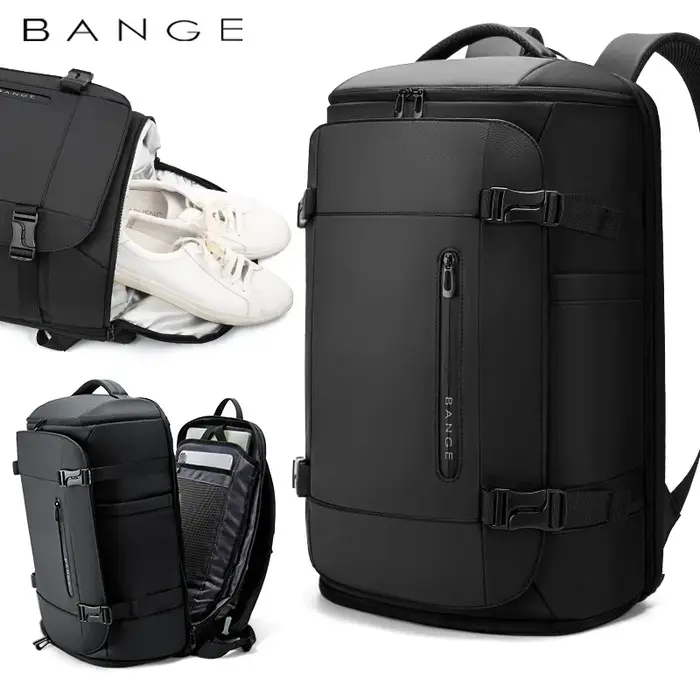 Bange-SR de voyage étanche pour homme, grande capacité, randonnée et camping, SR de transport avec c