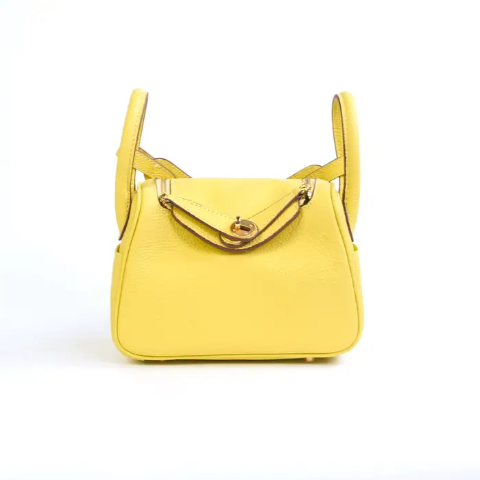 Sac à bandoulière mini en cuir véritable Lindi pour femme, sacoche de style traversin, sac de rangem