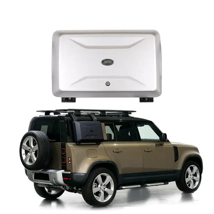 Pour Defender Van (L663) 2020- : Boîte de rangement de toit pour bagages