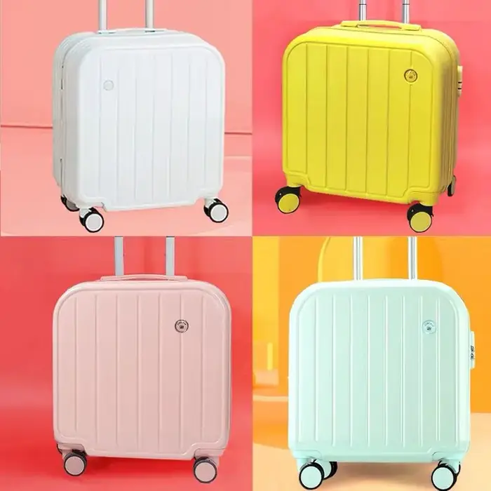 Mini valise d'embarquement légère à bagages roulants