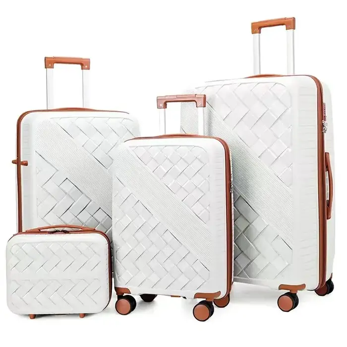 Nouveau Ensemble de bagages 4 pièces grande valise Spinner, bagage de voyage à main pour les étudian