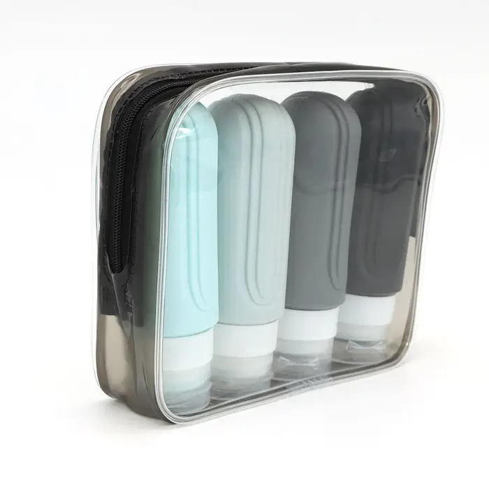 Bouteilles de cosmétiques de voyage en Silicone 90 ml/ensemble