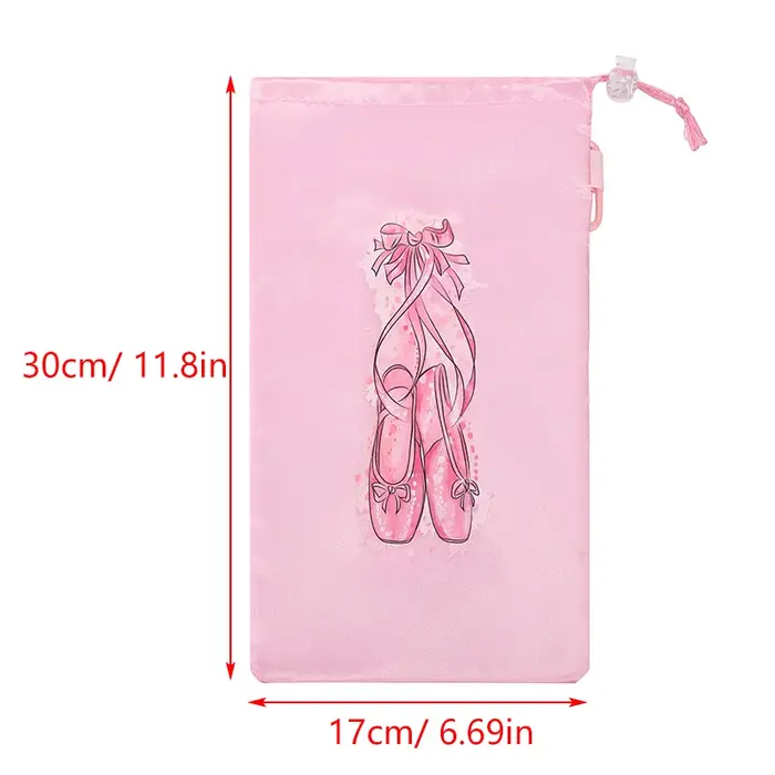 Sac de danse portable en maille respirante pour chaussures, pochette de rangement pour filles, sacs 