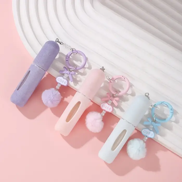 Pochette à parfum en peluche 5 ml