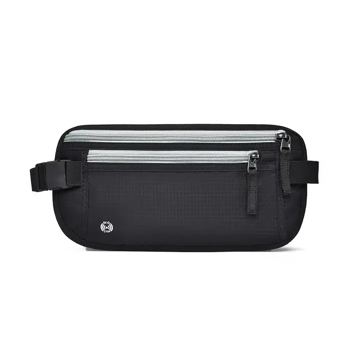 Sac de Passeport RFID Créatif, Poudres de Téléphone, Pack de Taille Multicolore, Portefeuille Antivo