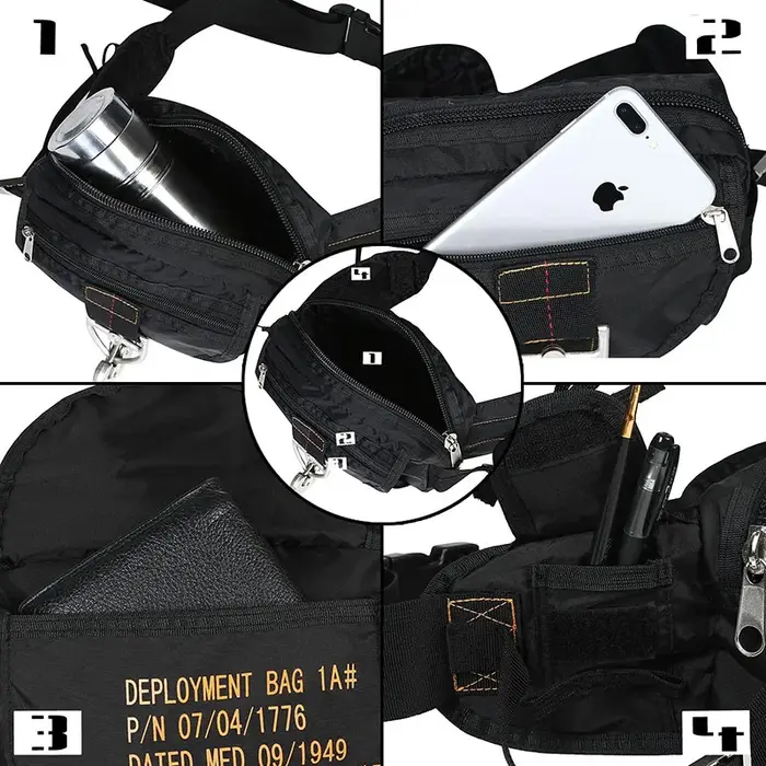 Sac banane unisexe pour le voyage