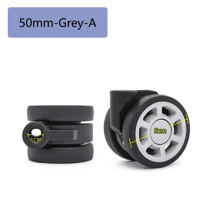 Roues de 50/60/64 mm adaptées aux valises Rimowa, accessoires de bagages, pièces de rechange pour ch