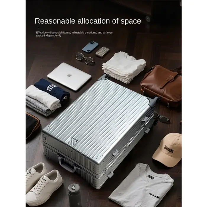 Valise en alliage d'aluminium et de magnésium