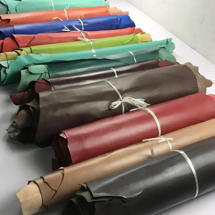 Lig. Cuir véritable de chèvre tanné pour chaussures artisanales, sac à vêtements, épaisseur 0.9-1.1mm