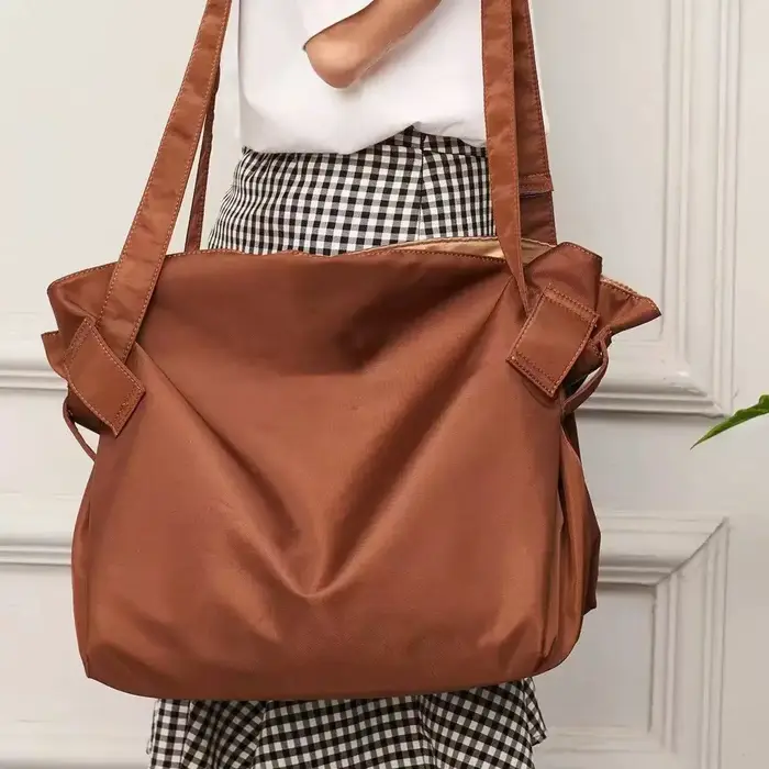 Sac de rangement de voyage pliable de grande capacité – fourre-tout/bouffant durable