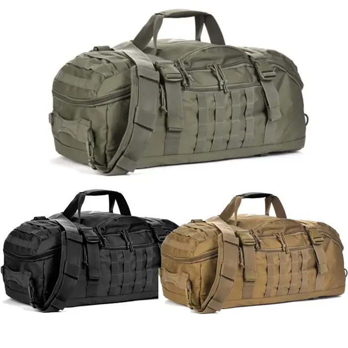 Sacs à dos de voyage en voiture, sac à dos tactique, sac d'extérieur, sac de fitness étanche de grande capacité, sac à sangle de 45l pour hommes et femmes