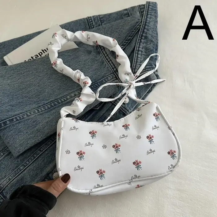 Sac fourre-tout en velours côtelé doux pour femmes et filles, sac sous les bras à fermeture éclair d