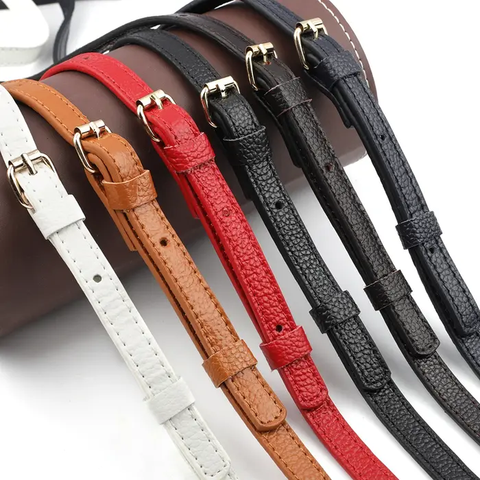 Sangle de sacs en cuir véritable de haute qualité