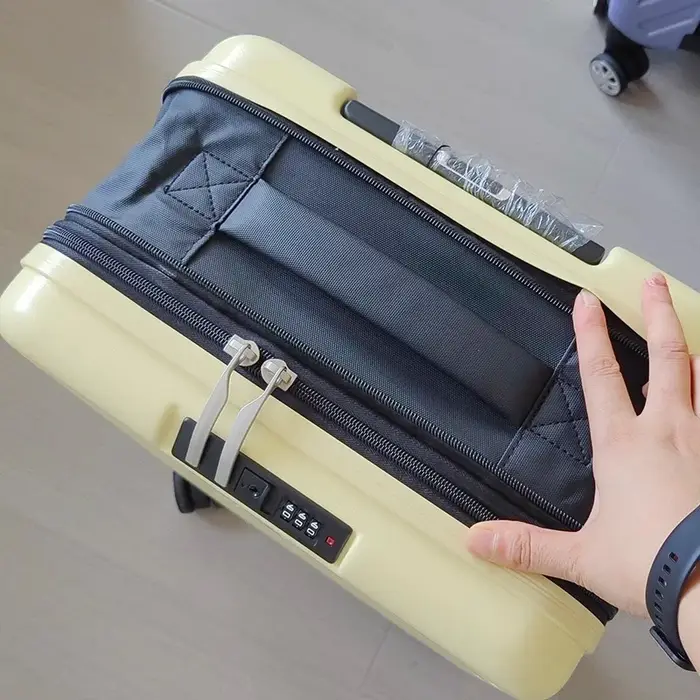 Valise pliable 20 pouces avec roulettes pivotantes, valise trolley 24/28 pouces, bagage de voyage exporté au Japon