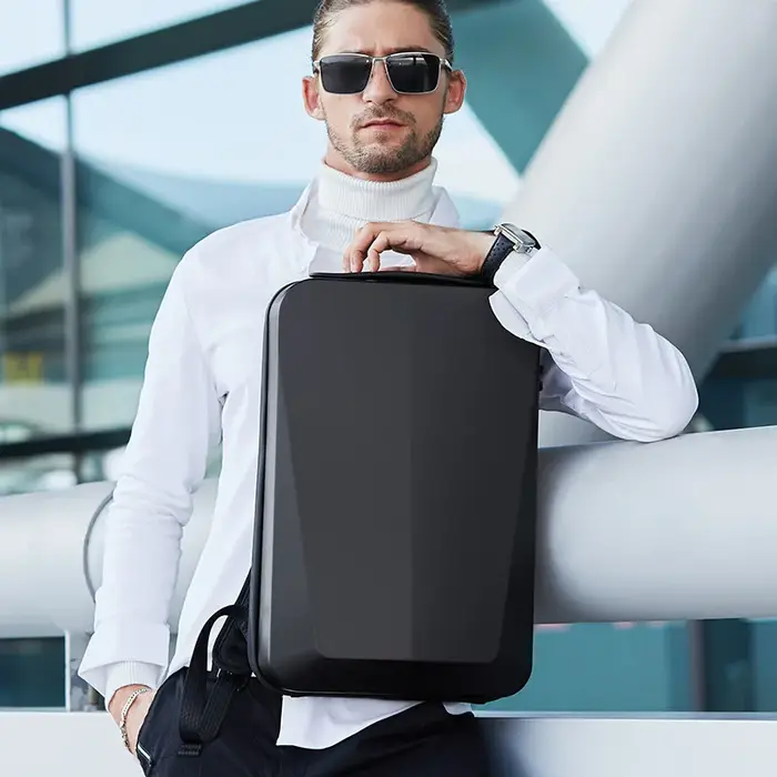 Bange 15.6 pouces sacoche pour ordinateur portable hommes élégant étanche hommes Usb antivol ordinat