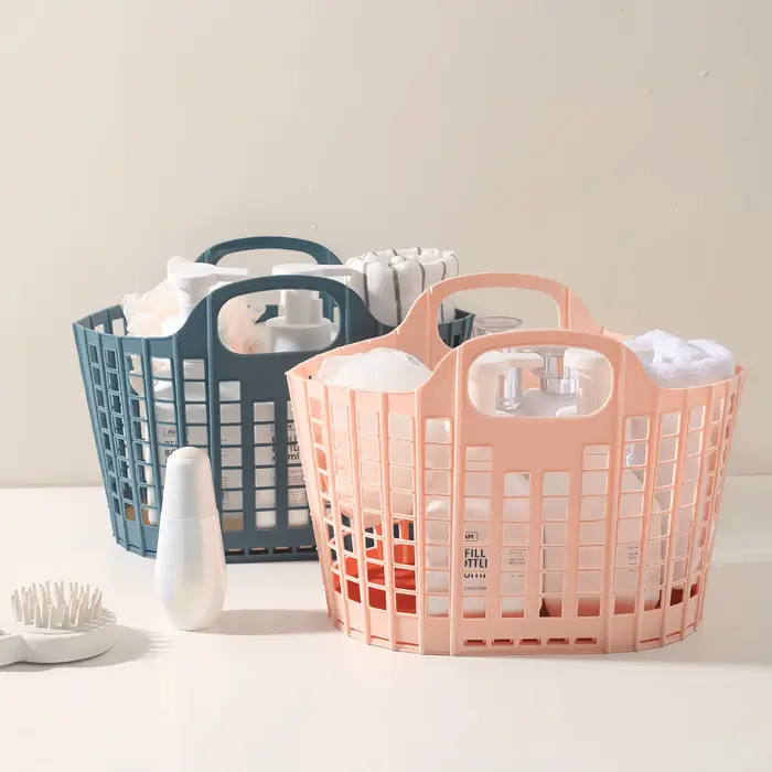 Seau pliable – Bac de rangement pliable pour le linge, la pêche et les voyages |   Baignoire étanche portable |   Coffre de voiture, camping et maison ou