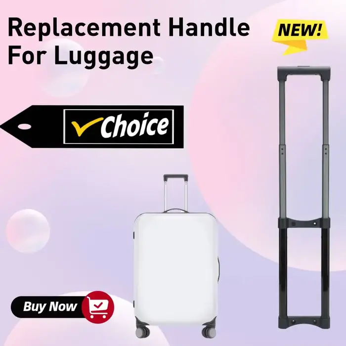 Valise de voyage de remplacement, poignée télescopique, longueur compacte 82cm
