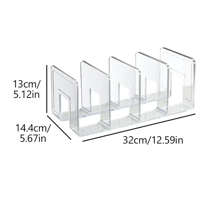 Présentoir de sac à main en plastique transparent, étagère de Cisco, sac à main de synchronisation,
