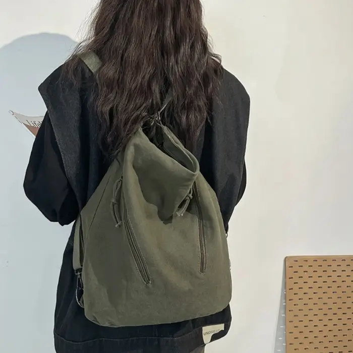 Sac à dos femme sac polyvalent grande capacité couleur Pure Design