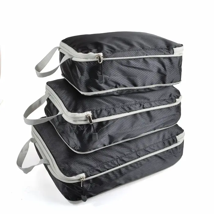 Organiseurs de bagages, sacs de rangement de voyage portables, cubes de compression, sacs de voyage