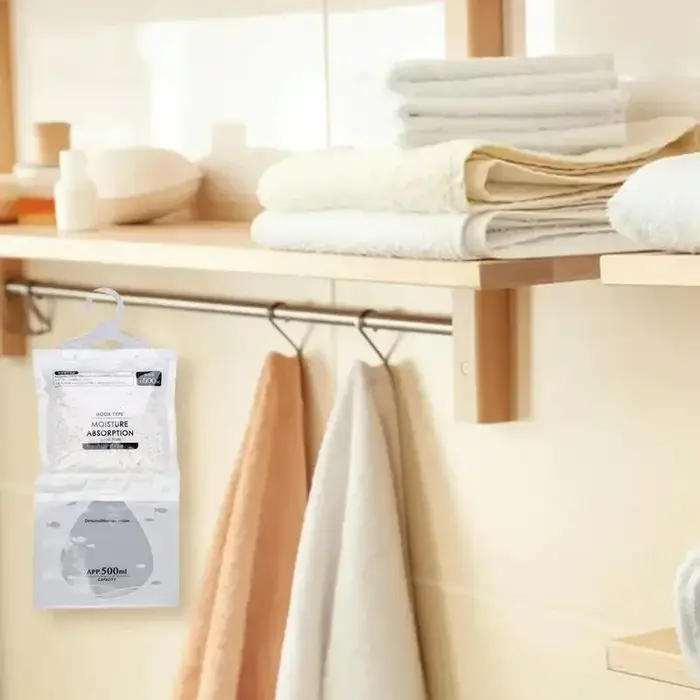 5/10 pièces absorbeur d'humidité suspendus séchage vêtements déshumidificateur garde-robe