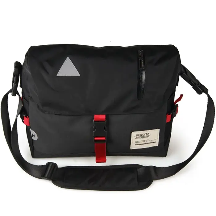 Sac messager classique en toile, sac à bandoulière initié par le degré d'eau, sac pour ordinateur po