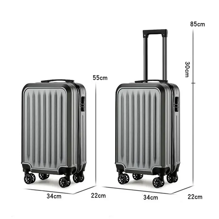Valise rigide légère de 20 pouces