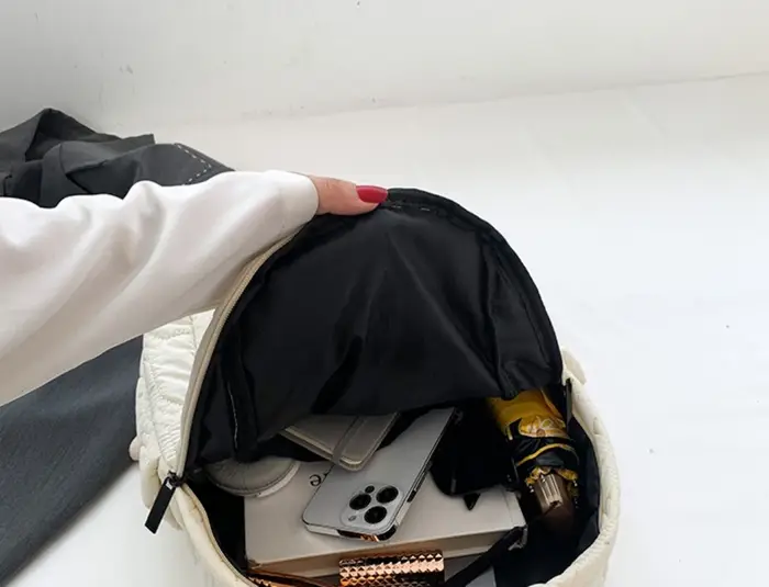 Sac à dos en toile personnalisé pour femme