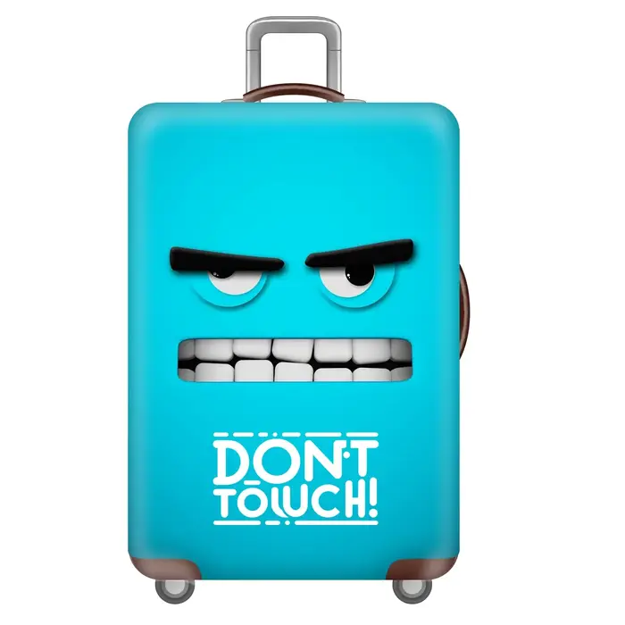 Housse de protection extensible pour bagages, anti-poussière, durable, élastique, accessoire de voya