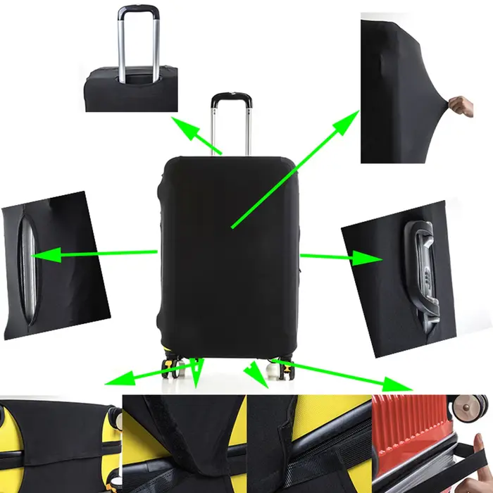 Housse de protection pour valise de voyage à la mode