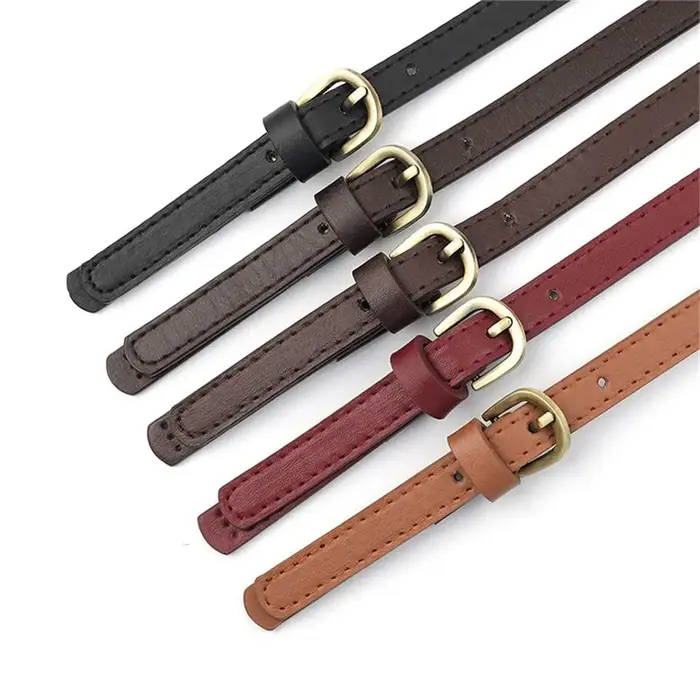 Sangle de sac à main réglable en cuir PU pour femme