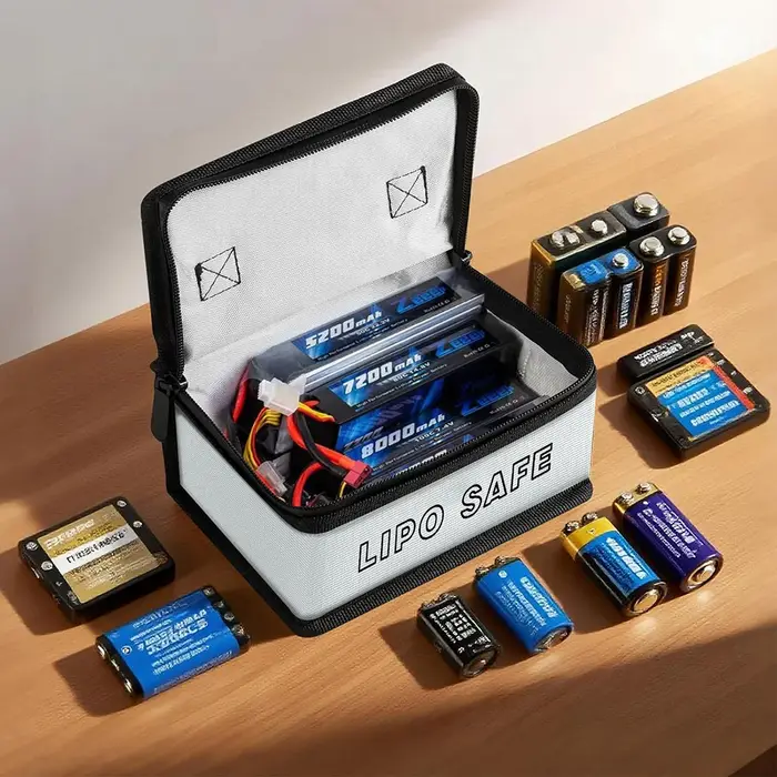 Sac de protection ignifuge pour batterie Lipo
